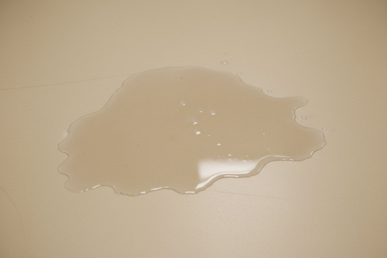 nein nur lauge ohne glas nichts auf ein beigen boden